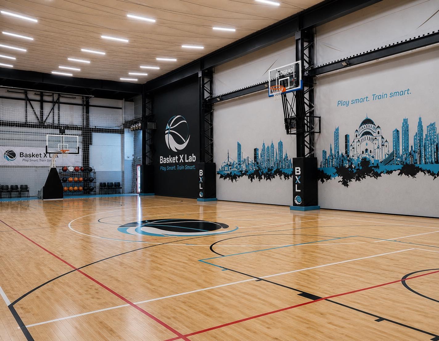 Basket X Lab košarkaški teren u Beogradu